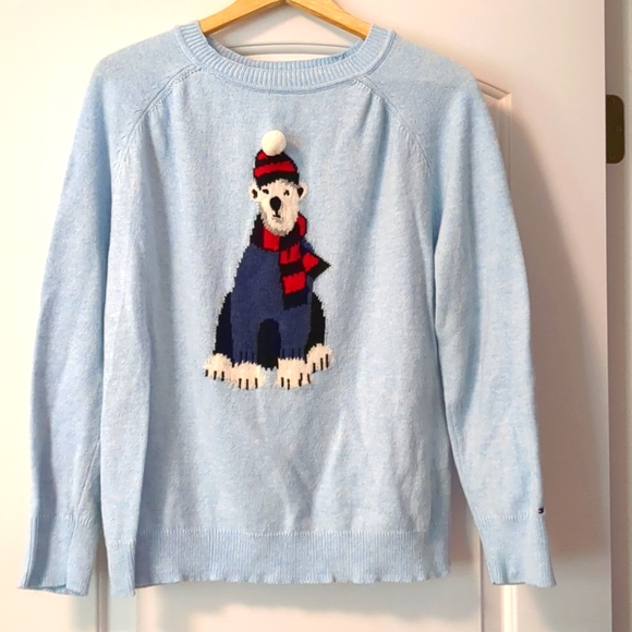 Tommy hilfiger polar bear sweater Clearance